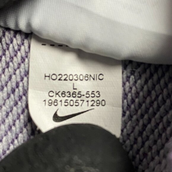 Nike Standard Issue Sweatpants Men's Large Purple Basketball Joggers Gym Pants - Picture 9 of 14